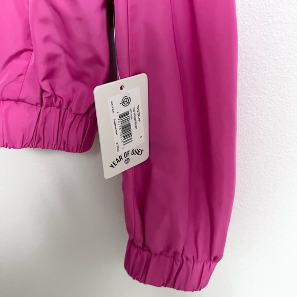 NWT Year of Ours Hot Pink Windbreaker - Picture 5 of 8
